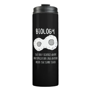 Garrafa Térmica Biologia - Biologia O Único Presente de Ciência