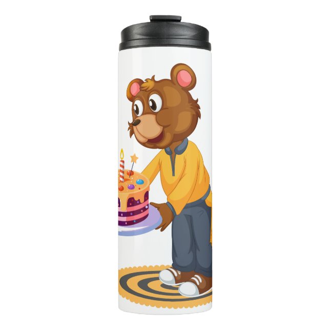 Garrafa Térmica Birthday Bear Surprise (Frente)