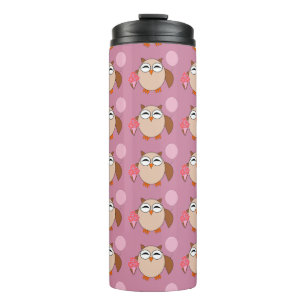 Garrafa Térmica Birthday Owl Thermal Tumbler