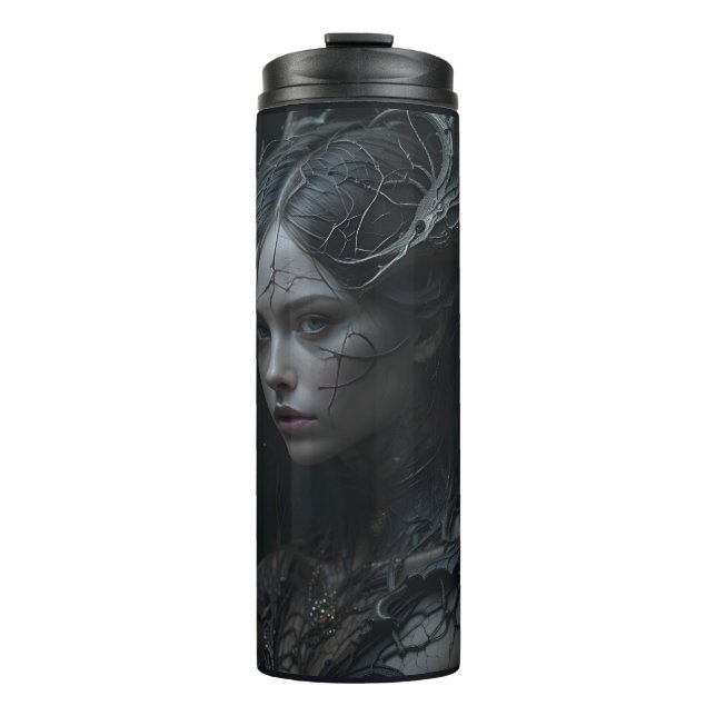 Garrafa Térmica Black Gothic Girl (Frente)