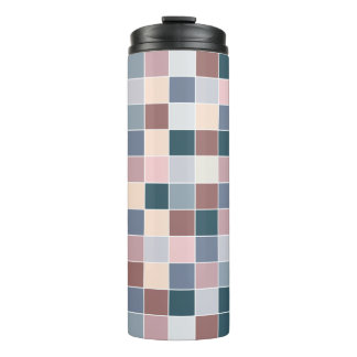 Garrafa Térmica Blocos Legais, Cores Elegantes