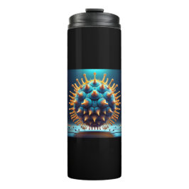 Garrafa Térmica Blue And Yellow Spore Ball