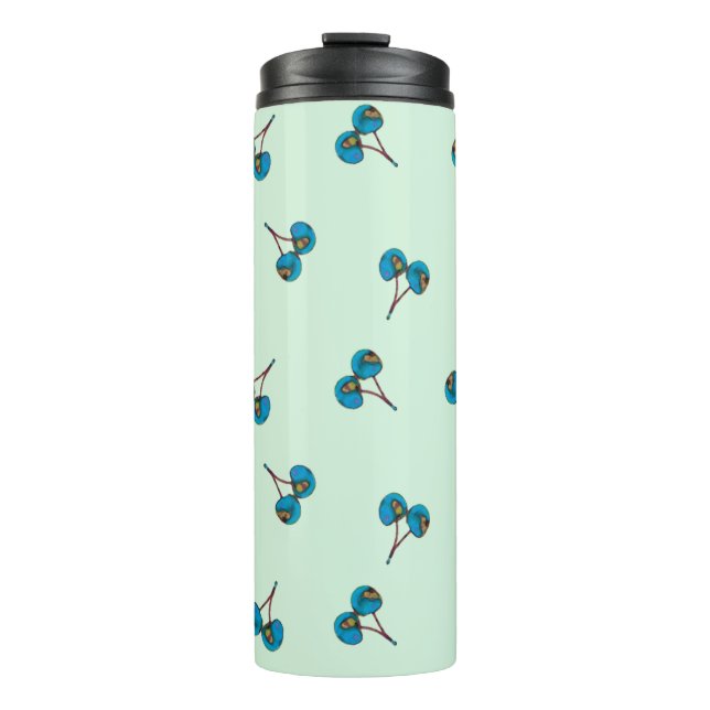 Garrafa Térmica Blue Cherry (Frente)