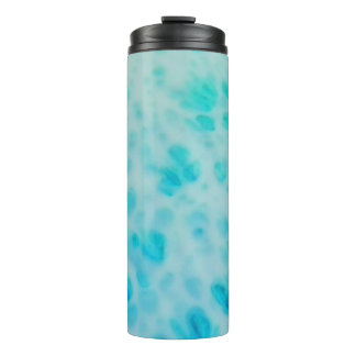 Garrafa Térmica Blue Crush - Abstract Coastal Artwork