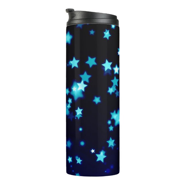 Garrafa Térmica Blue Stars - サーマルタンブラー (Rotação à direita)
