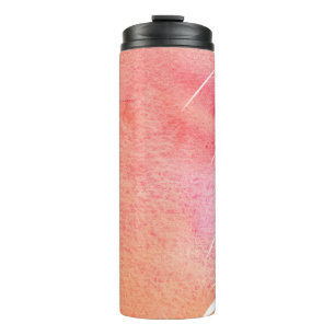Garrafa Térmica Boca-rosa-de-couro-de-água
