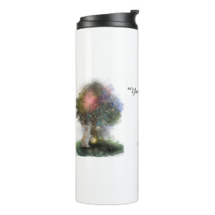 Garrafa Térmica Boganhues "Pipa & Marlow" série da floresta encant