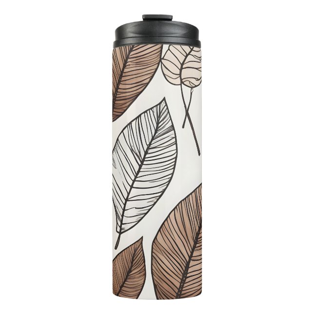Garrafa Térmica Boho deixa arte (Frente)