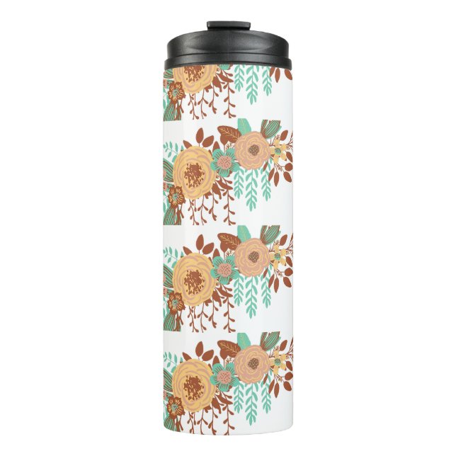 Garrafa Térmica Boho Floral (Frente)