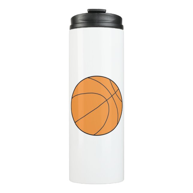 Garrafa Térmica Bola de Basquete (Frente)