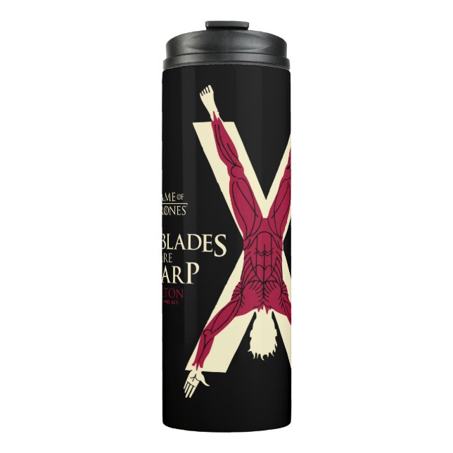 Garrafa Térmica Bolton Sigil - Nossas lâminas são nítidas (Frente)