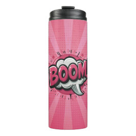 Garrafa Térmica BOMBA de Arte de Quadrinhos!