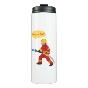 Garrafa Térmica bombeiro, você é gostoso?