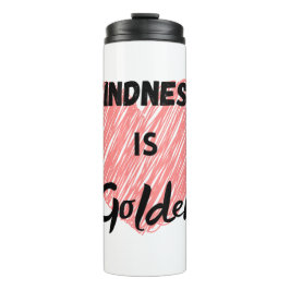 Garrafa Térmica Bondade é ouro