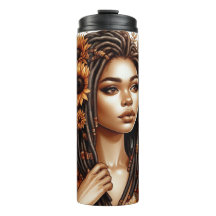 BONITO QUEIXA NO OUTONO TEMEU A MULHER AFRICANA AM