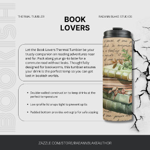 Garrafa Térmica Bookings Bookie Thermal Tumbler