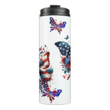 Borboleta de Bandeira Americana