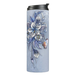 Garrafa Térmica Borboleta - Tumbler Térmico