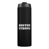 "Boston Strong" - preto branco