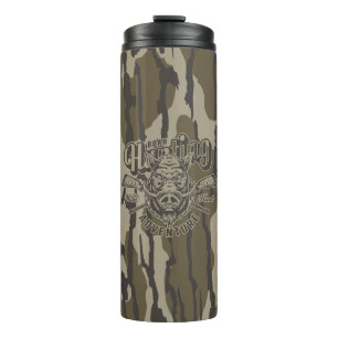 Garrafa Térmica Bottomland Camo Boar Caçando Javalis