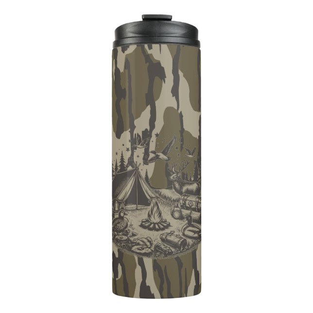 Garrafa Térmica Bottomland Camo Camping Gear Camo (Frente)