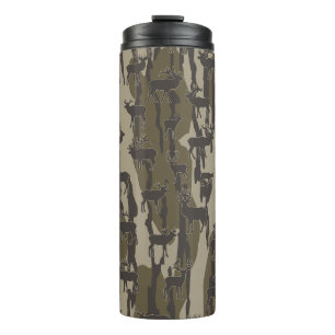 Garrafa Térmica Bottomland Camo Deer Hunting Deer Pattern