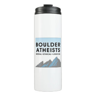Garrafa Térmica Boulder Ateus Logo Copo Térmico Tumbler