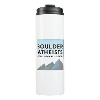 Garrafa Térmica Boulder Ateus Logo Copo Térmico Tumbler