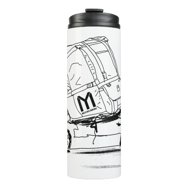 Garrafa Térmica Bouteille isotherme sac à dos voiture (Frente)