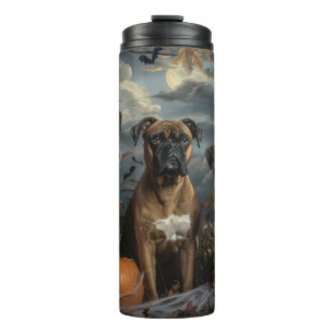 Garrafa Térmica Boxer Halloween Night Doggy