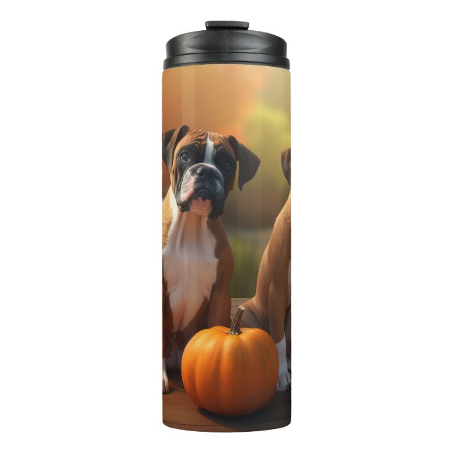 Garrafa Térmica Boxpy Puppy Autumn Delight Pumpkin (Frente)