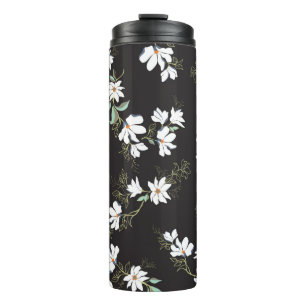 Garrafa Térmica Bright Magnolia Sem Olhos Padrão