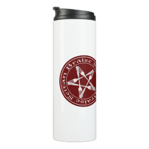 Garrafa Térmica Brise Seitan Vegan Pentagram (versão leve)