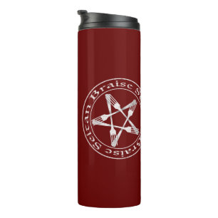 Garrafa Térmica Brise Seitan Vegan Pentagram (versão leve)