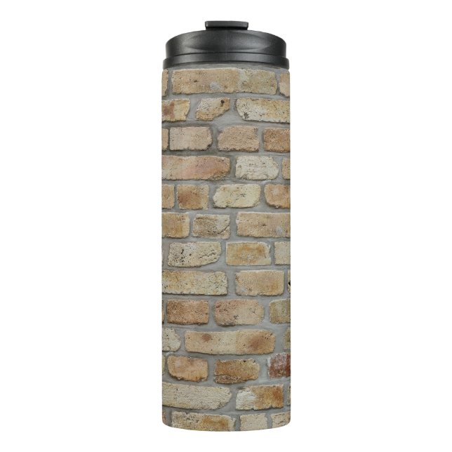 Garrafa Térmica Brown Brick Wall A Novelty Design (Frente)