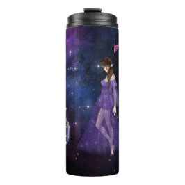 Garrafa Térmica Bruxaria Esotérica Mágica Presente Roxo Para Bruxa