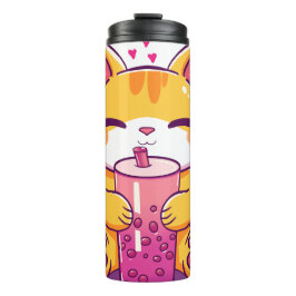 Garrafa Térmica Bubble Tea Kitty