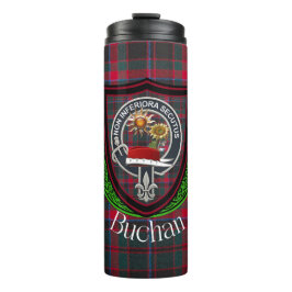 Garrafa Térmica Buchan Scottish Clan Tartan & Crest