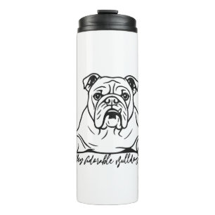 Garrafa Térmica Bulldog Adorável