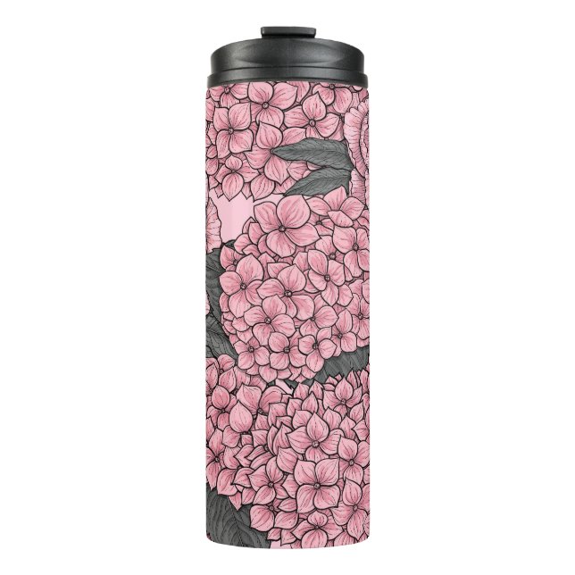 Garrafa Térmica Buquê Floral a rosa (Frente)