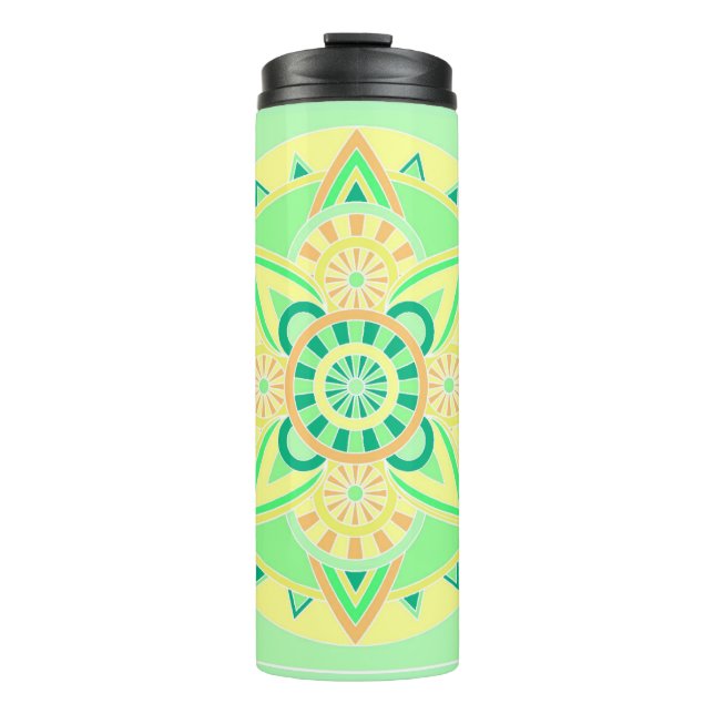 Garrafa Térmica Buquê primavera (Frente)