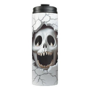 Garrafa Térmica Buraco rachado do Fantasma 3D