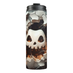 Garrafa Térmica Buraco rachado do Fantasma 3D