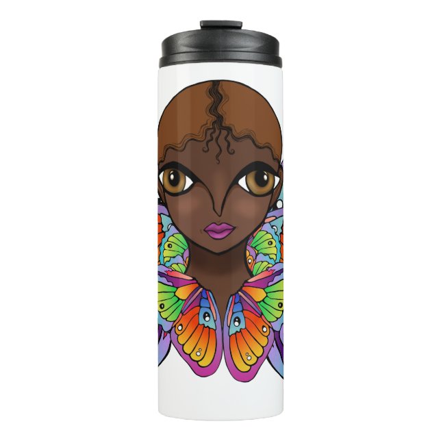 Garrafa Térmica Butterfly Girl's Tank Top (Frente)