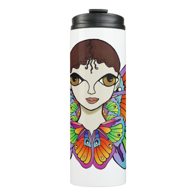 Garrafa Térmica Butterfly Girl's Tank Top (Frente)