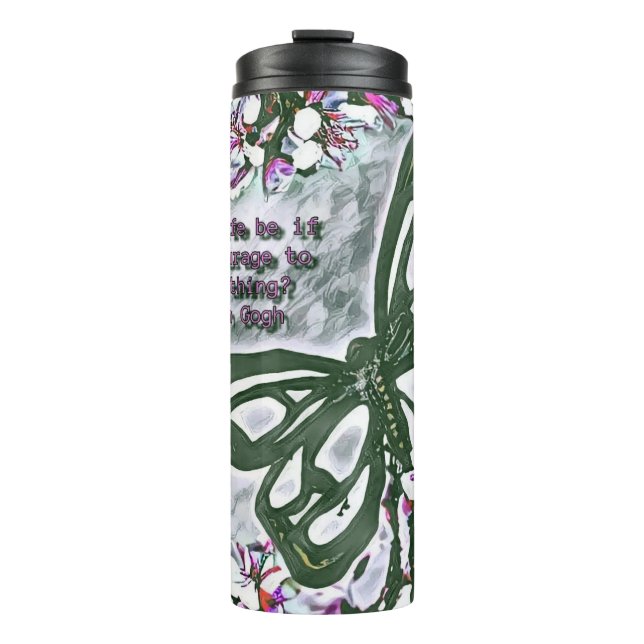 Garrafa Térmica Butterfly Van Gogh (Frente)