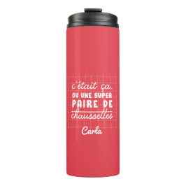Garrafa Térmica Ça ou une paire de chaussettes Tumbler térmico