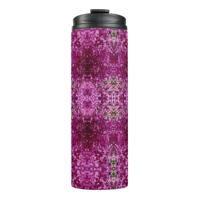 Garrafa Térmica Cabbage Ikat Pouf (Frente)