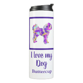 Garrafa Térmica Cachorro Cachorro Cachorro Silhueta PPY&B