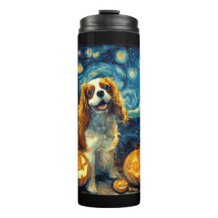 Garrafa Térmica Cachorro Cute Cavalier King Charles Spaniel Hallow